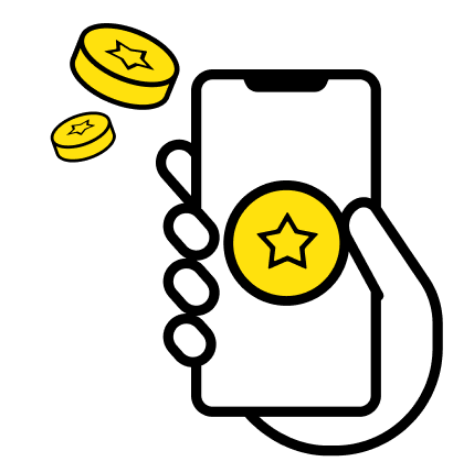 ご利用料金に応じてSTAR獲得！