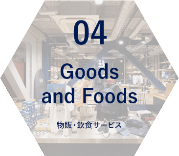 04 Goods and Foods 物販・飲食サービス