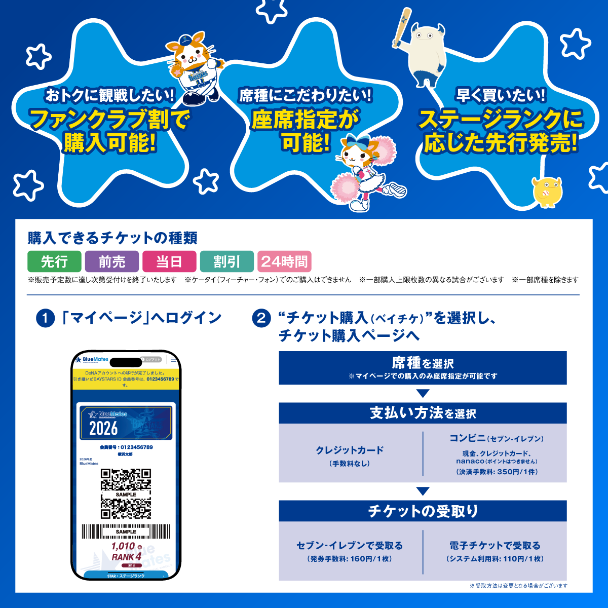 ファンクラブ割チケット購入方法