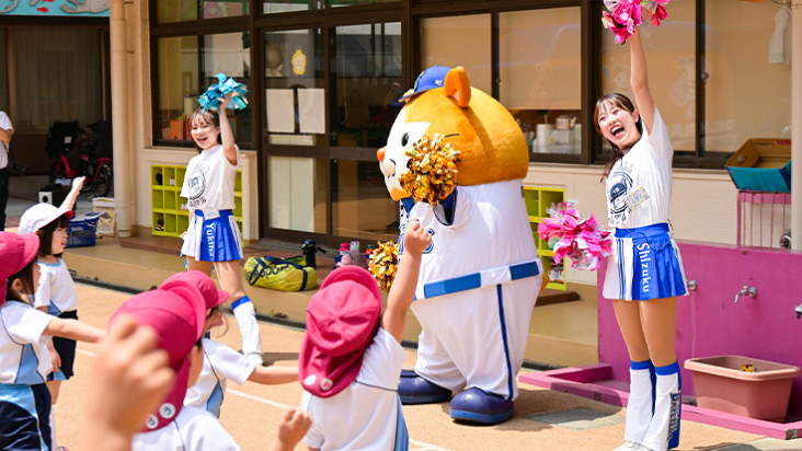 幼稚園・保育園　野球ふれあい訪問