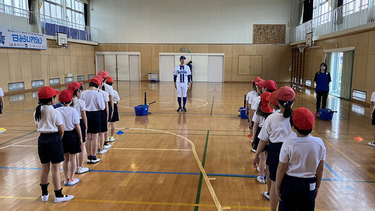 小学校体育授業訪問