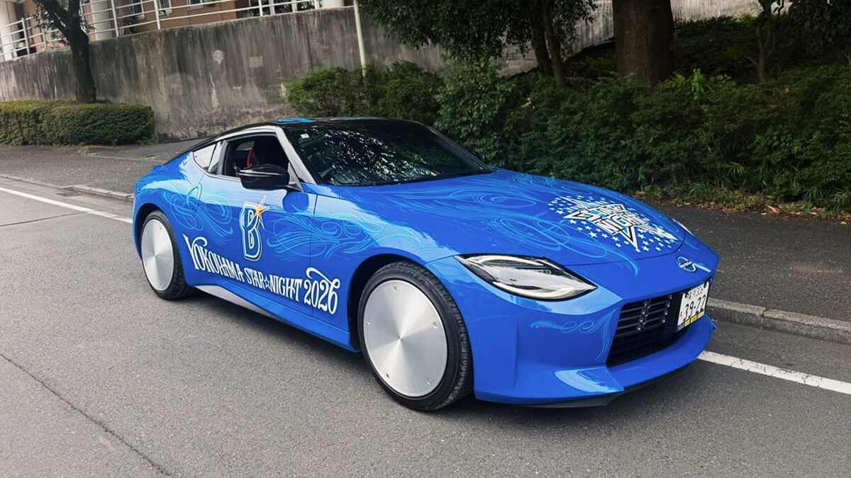 ラッピングカー展示